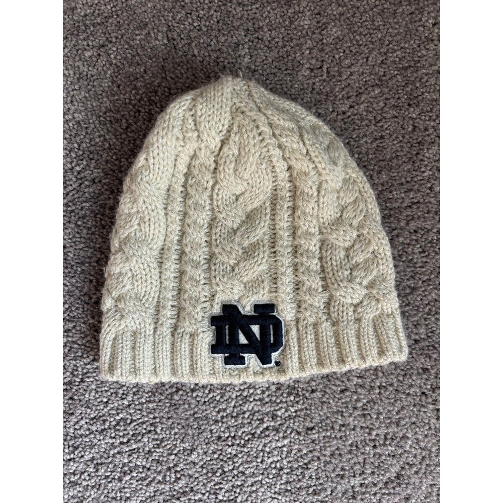 47 Notre Dame Fighting Irish Cable Knit Beanie Hat
